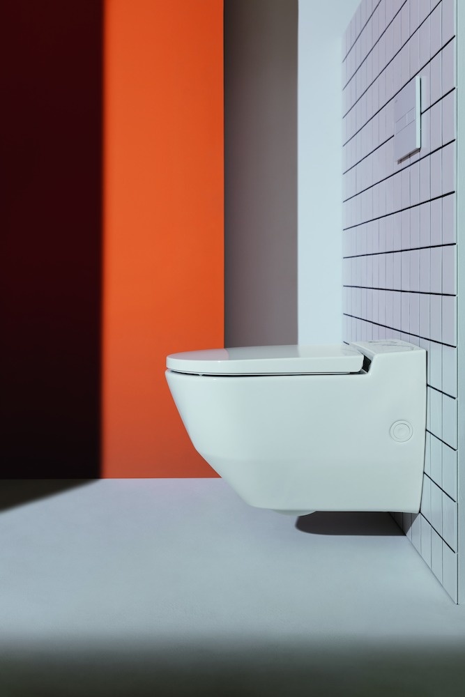 H8206017570001 Подвесной унитаз-биде, безободковый rimless, включает в комплект съемное сиденье с крышкой с механизмом "мягкое закрывание" LAUFEN PRO - Вид №43