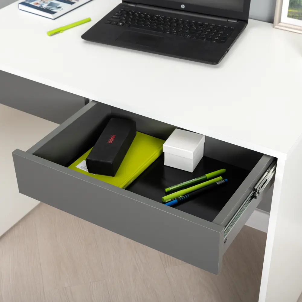 Santreyd - Компьютерный стол с двумя ящиками для рабочего пространства 86188691 Стол компьютерный STLM-0066675 - Вид №8