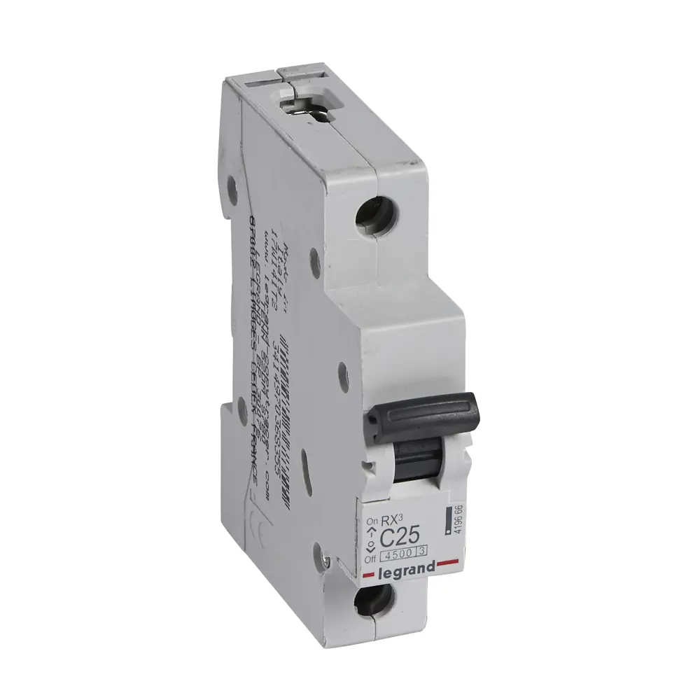 Автоматический выключатель Legrand RX3 25А для надежной защиты сети 89334875 STLM-1525999