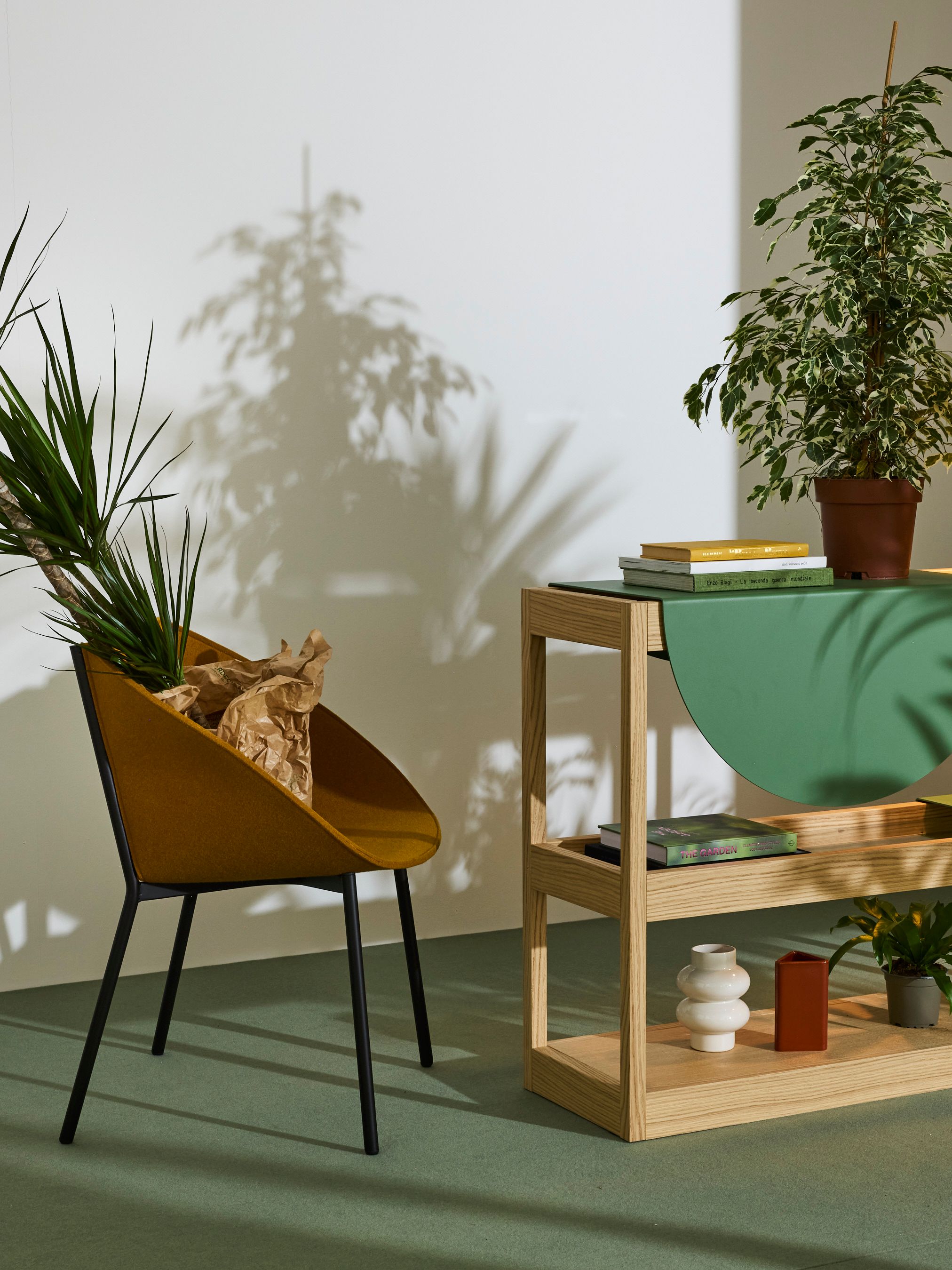 Секционный книжный шкаф из шпона XILIA BUBBLE ARCH-00128471 - Вид №10