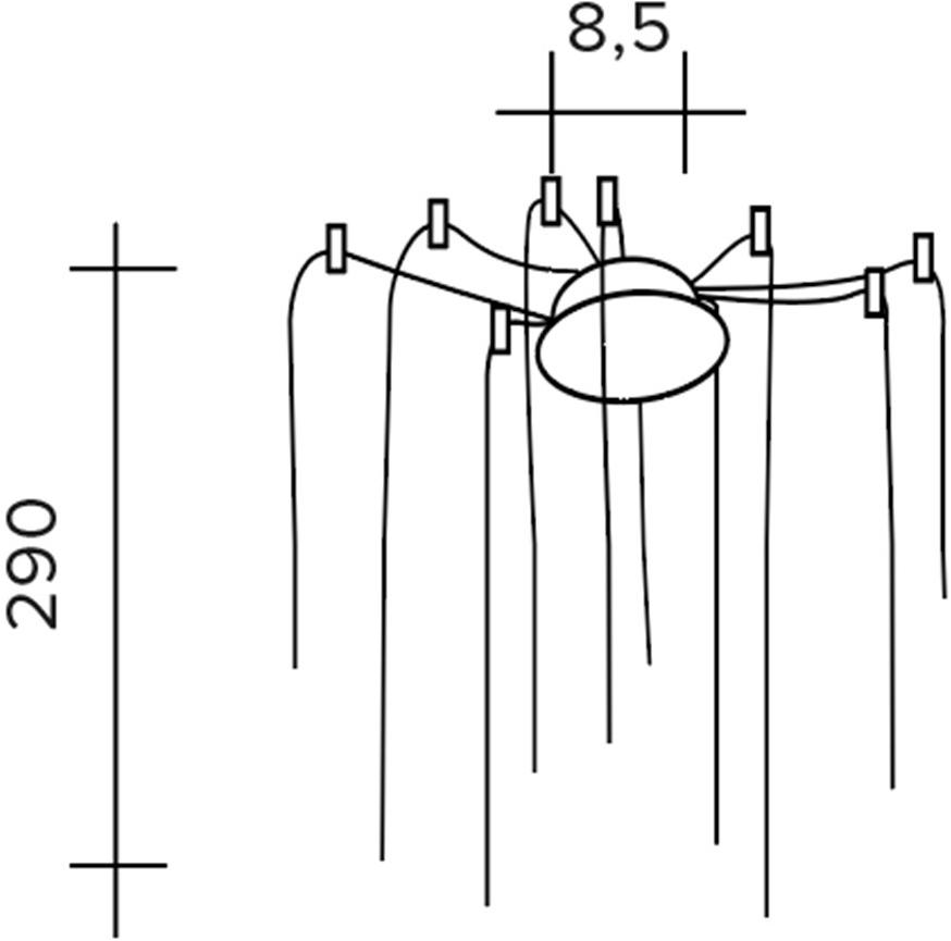 Urban Подвесной светильник из боросиликатного стекла Beba 1730.-.-- - Вид №11