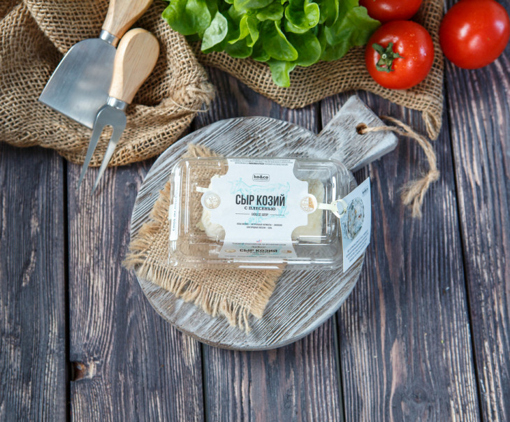 5374 Сыр "Бюш-Де-Шевр" с плесенью выдержанный Вкусляндия  - Вид №2