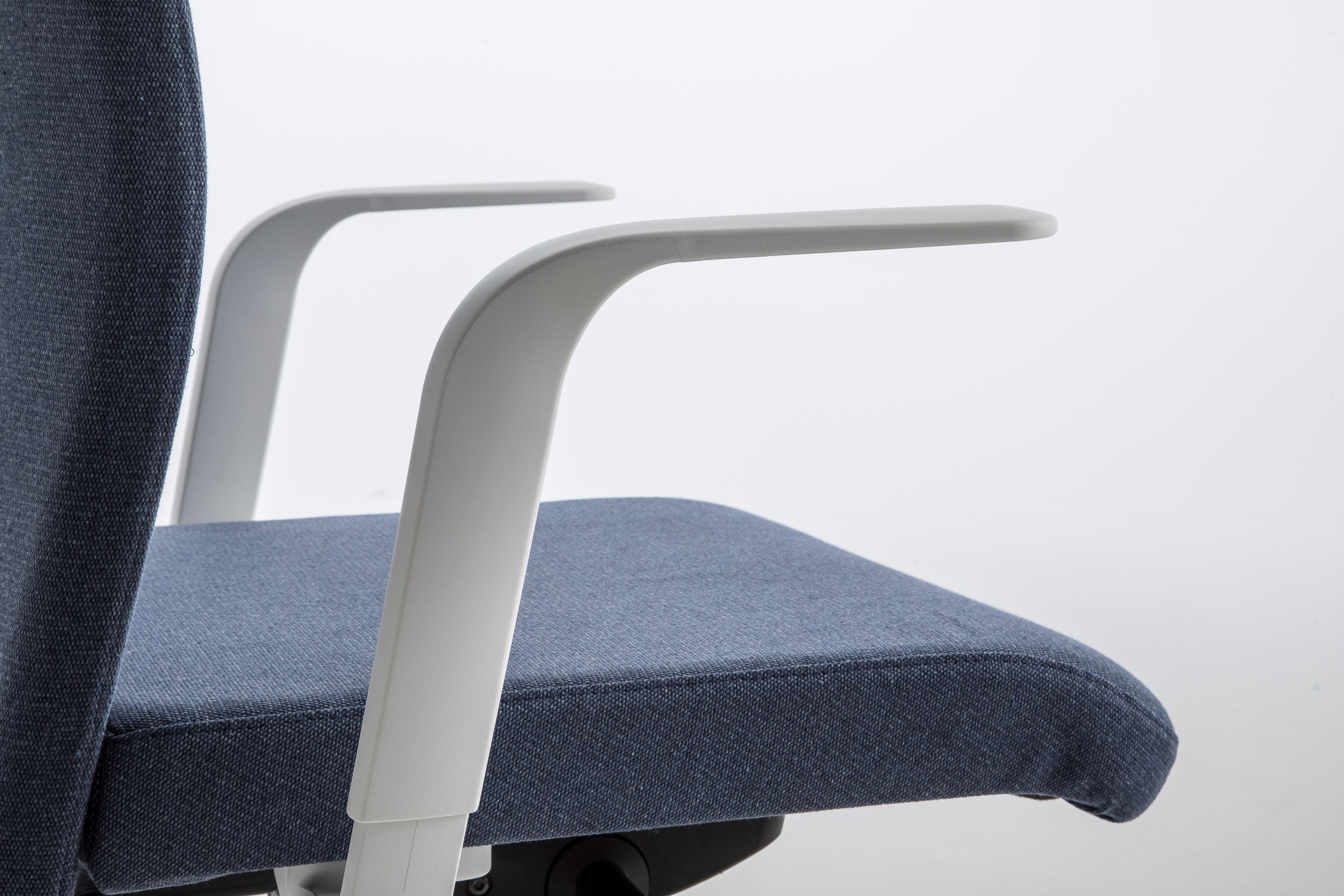 Кожаный офисный стул с колесами с подлокотниками Luxy SmartOffice ARCH-00033619 - Вид №9