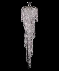 Каскадная люстра Bohemia Ivele 8311/30-100/Ni BOHEMIA IVELE ДИЗАЙНЕРСКИЕ 076116 Прозрачный