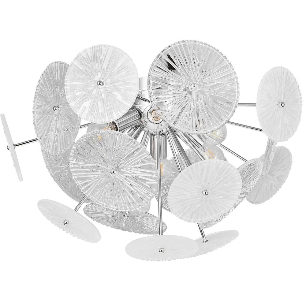 Freya Futurism — потолочная люстра на 6 ламп с хромированным покрытием 88241806 STLM-0922044 - Вид №2