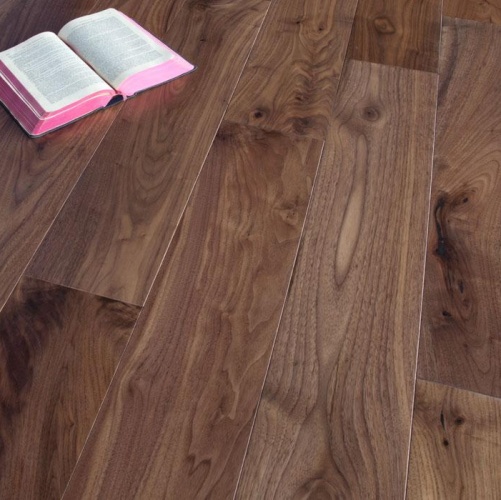 Массивная доска Magestik floor Под лаком (экзотика) (300-1820)x180x22мм Орех американский Натур (Гладкая) 300-1820х180 мм MGK Magestic floor 2600300144 - Вид №2