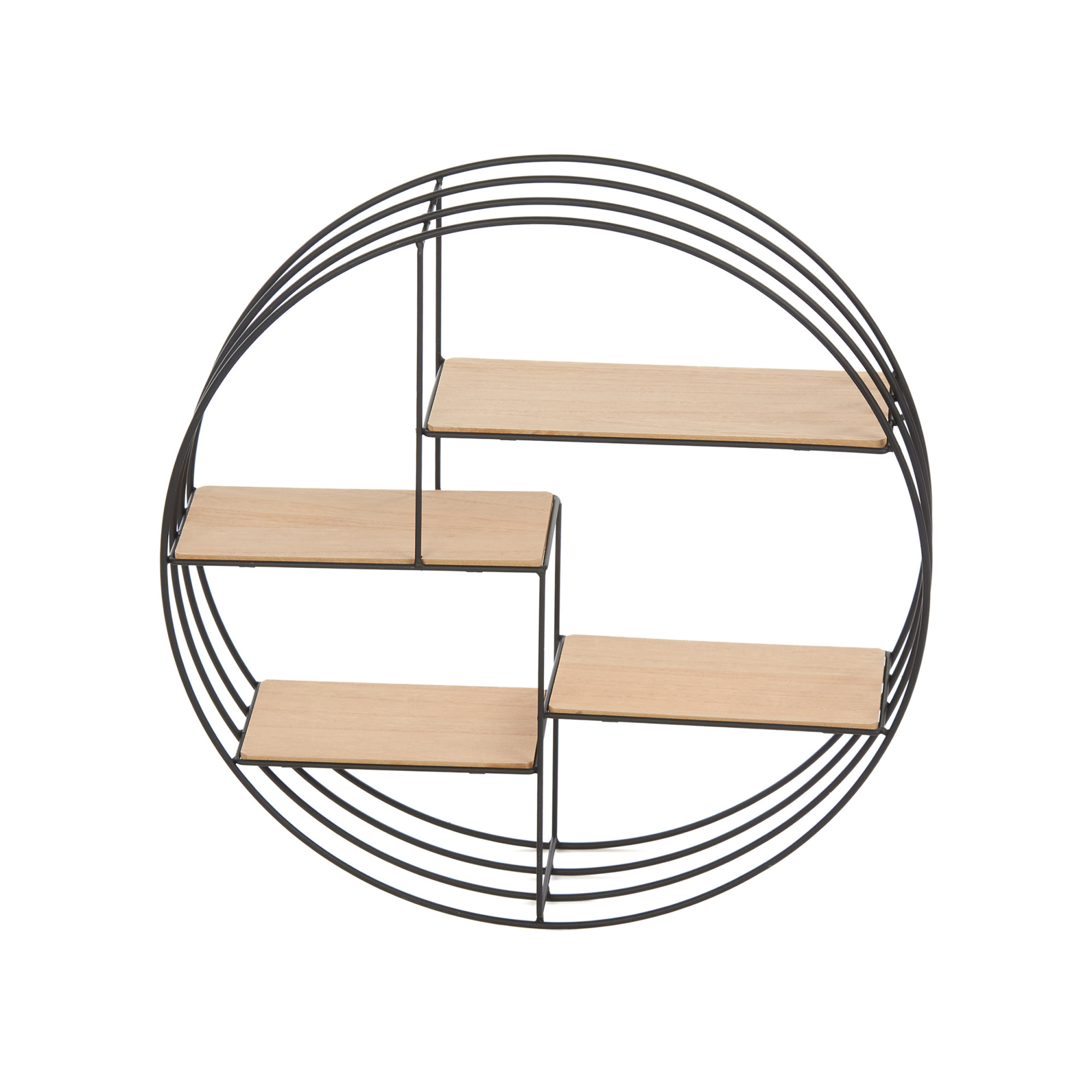 2000983205445 Полка настенная neth round Actona 