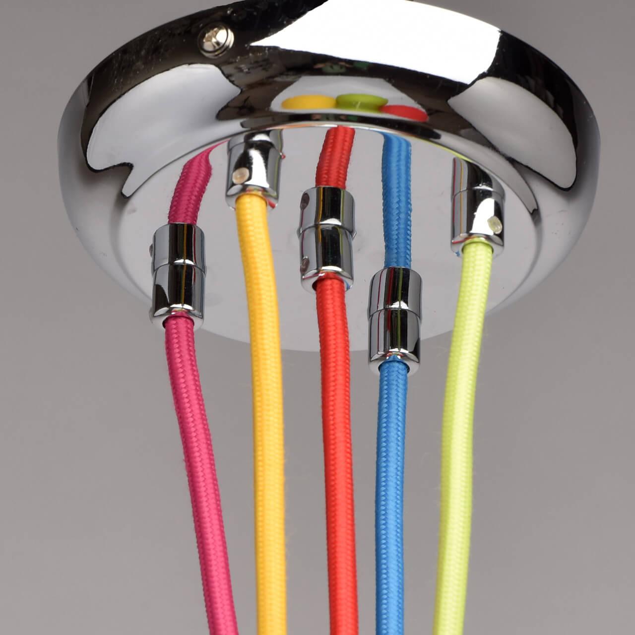 Подвесная люстра MW-Light Зиген 646010905 MW-LIGHT ДИЗАЙНЕРСКИЕ, ЗИГЕН 187735 Разноцветный  - Вид №1