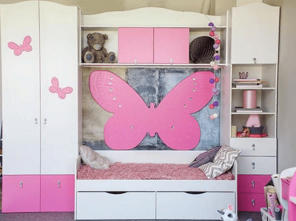 Подростковый диван-кровать с 2 ящиками "Зефир" МАНДАРИН ЗЕФИР 178702 Белый Santreyd  - Вид №2