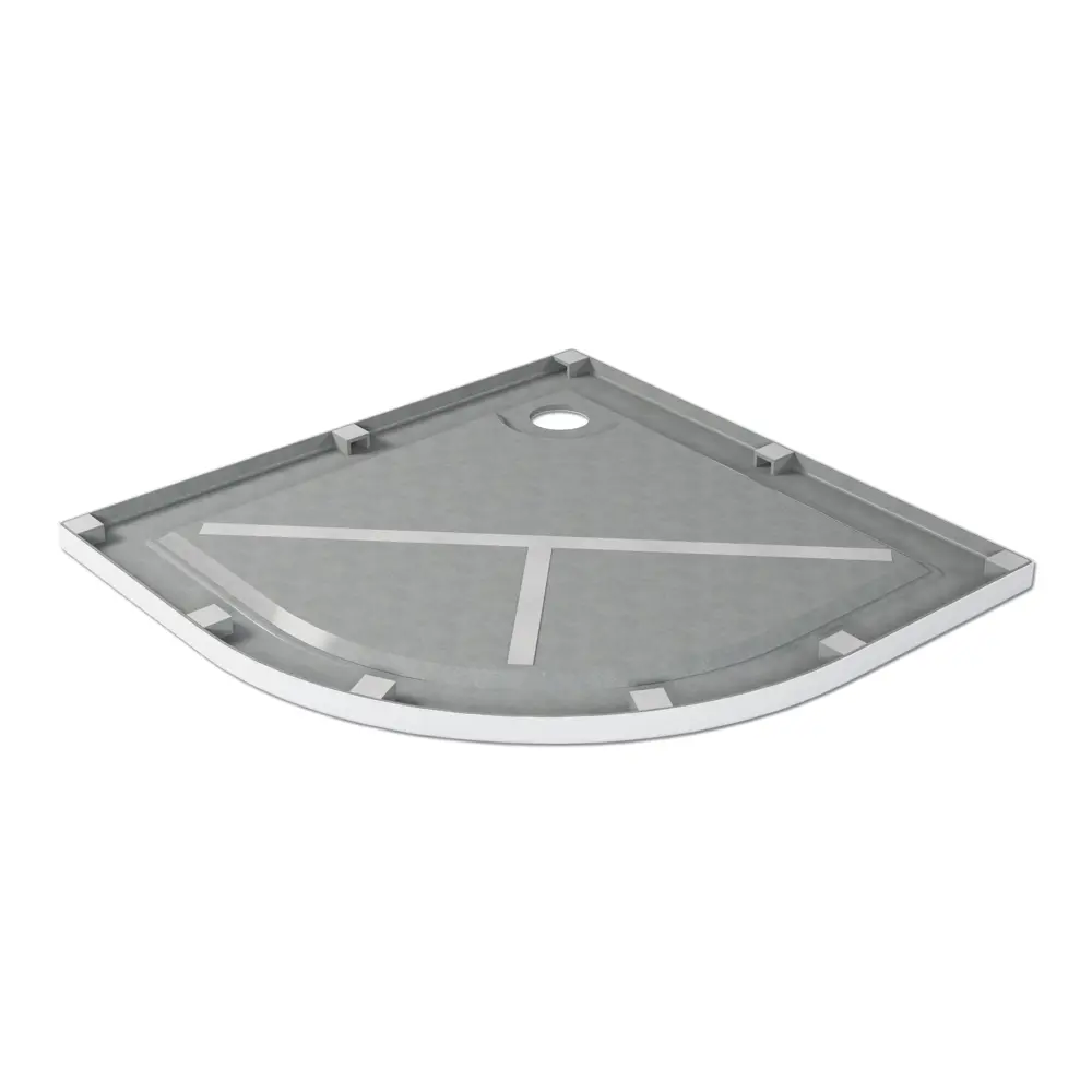 METAKAM Joy - угловой душевой поддон 1/4 круга 80×80 см 89386663 STLM-1401153 - Вид №3