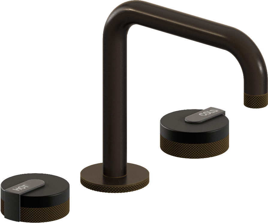 E-11511-R1MBK-L1BK-OB Смеситель для умывальника на 3 отвертия GRAFF MOD+