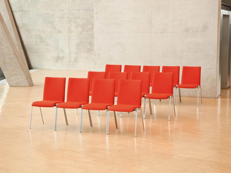 Brunner Штабелируемое кресло для конференций из ткани First sun-id-1424681 - Вид №4