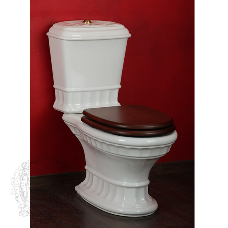 ML.GNT-25.801.BI/ML.GNT-25.848.BI/ML.MEC-29.148.DO Компакт унитаз с бачком Белый Migliore  Италия  - Вид №1