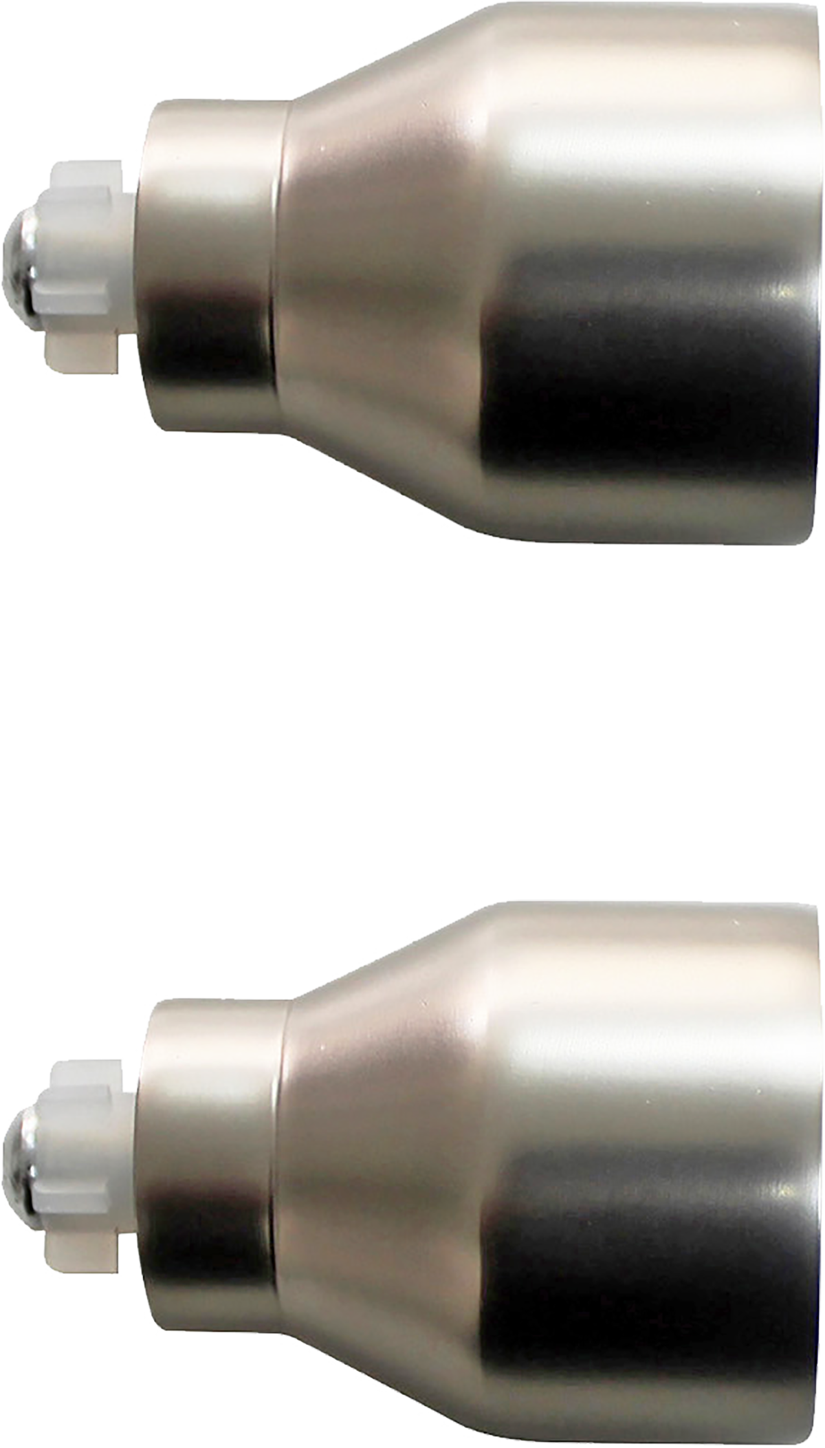 INSPIRE Наконечники Плаг для карнизов, металлические, 6 см, матовый никель, 2 шт 82549345 STLM-0029535