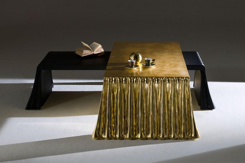 Rozzoni Низкий прямоугольный лакированный журнальный столик Milano sun-id-1385022 - Вид №1