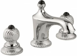 EMMEVI RUBINETTERIE Смеситель для умывальника из металла с 3 отверстиями и автоматическим сливом The one cloe