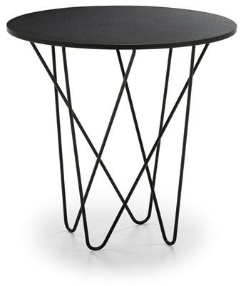 Kendo Mobiliario Высокий круглый лакированный журнальный столик sun-id-1514442 - Вид №4