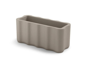 Поли прямоугольный низкий плантатор