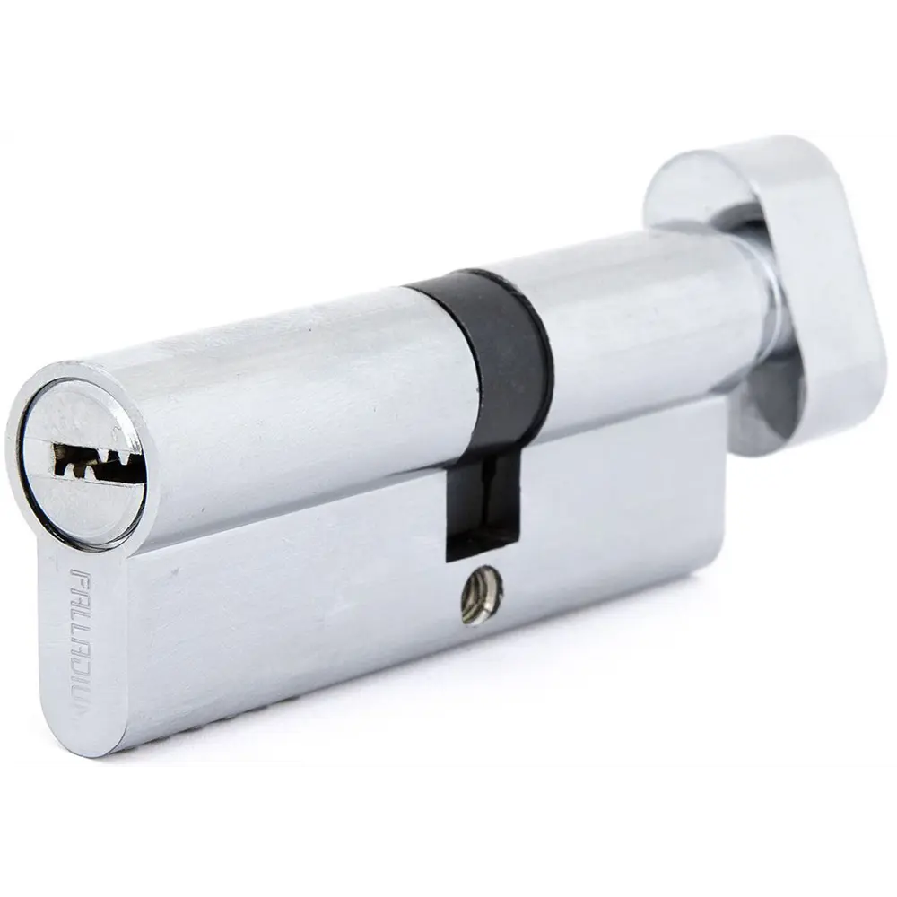 Цилиндр Palladium BK CP, 35x45, ключ/вертушка, цвет хромированный 82605160 STLM-2098061 