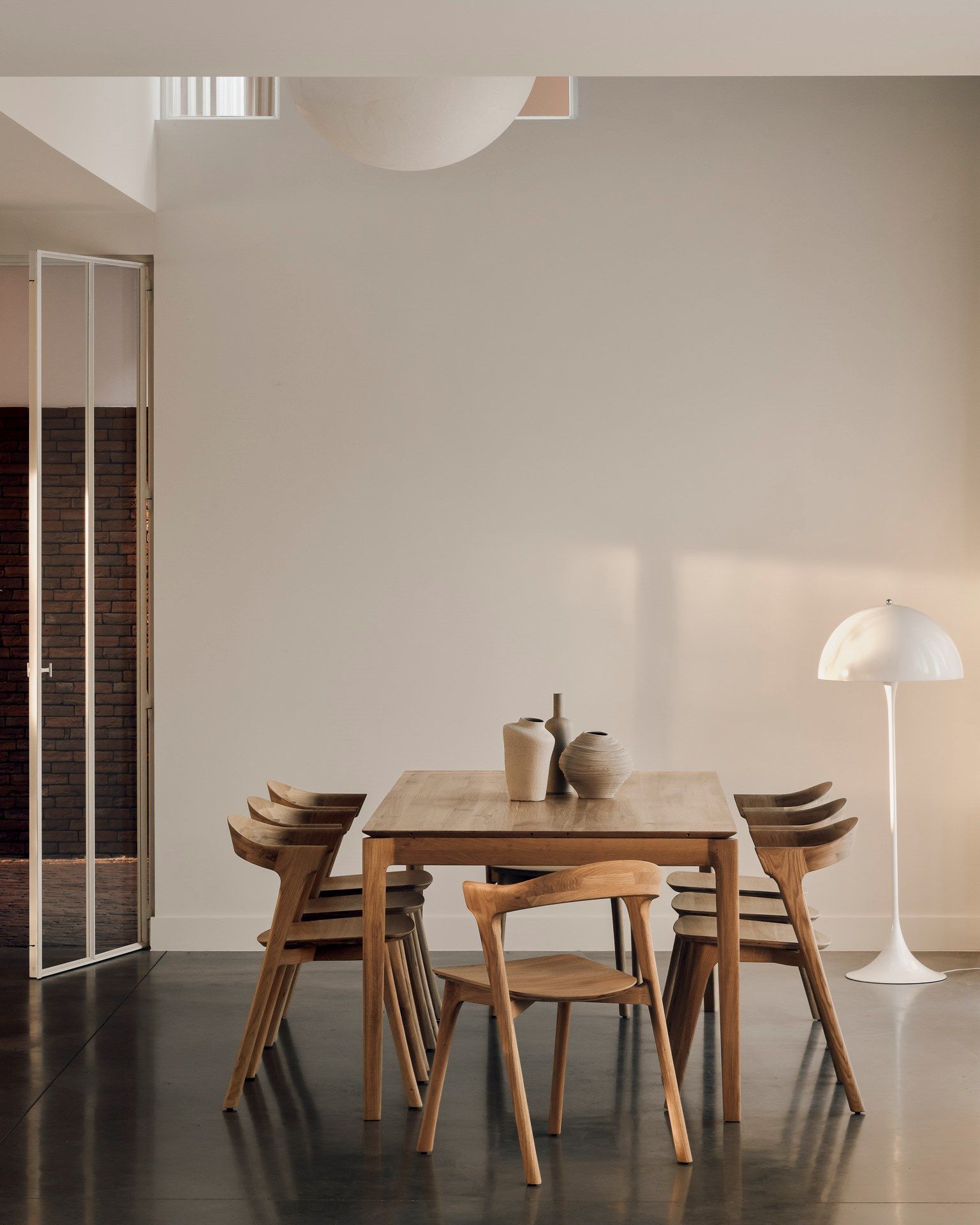 Прямоугольный выдвижной стол из дуба Ethnicraft Bok ARCH-00063583 - Вид №6