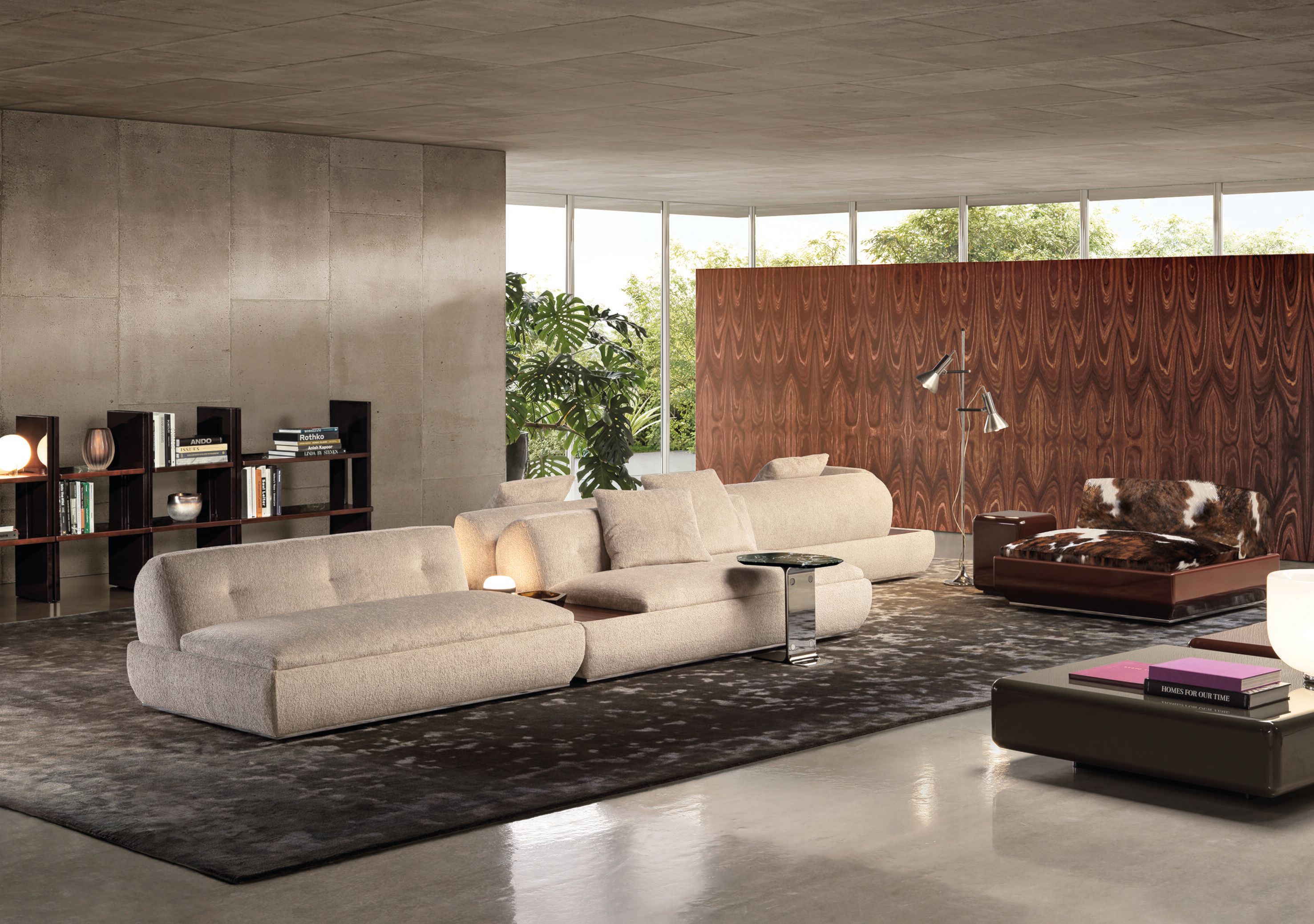 Секционный диван из ткани Minotti Supermoon ARCH-00101155 - Вид №15