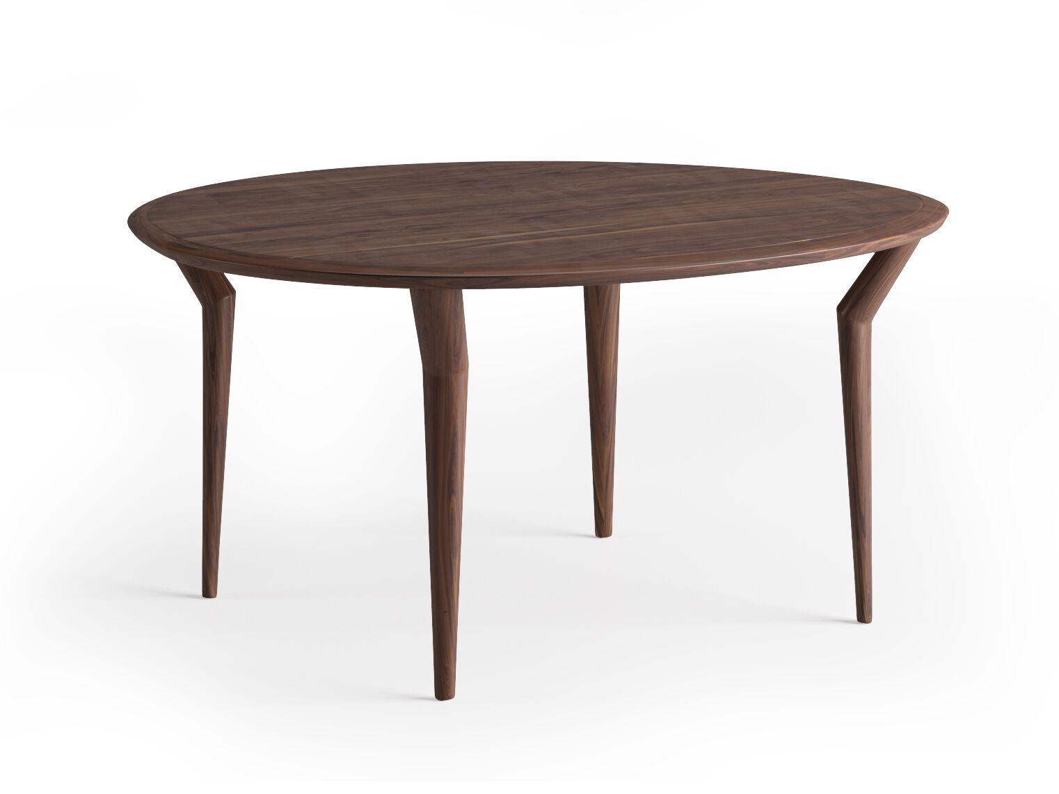 Круглый стол из грецкого ореха Natuzzi Italia пышные ARCH-00145164