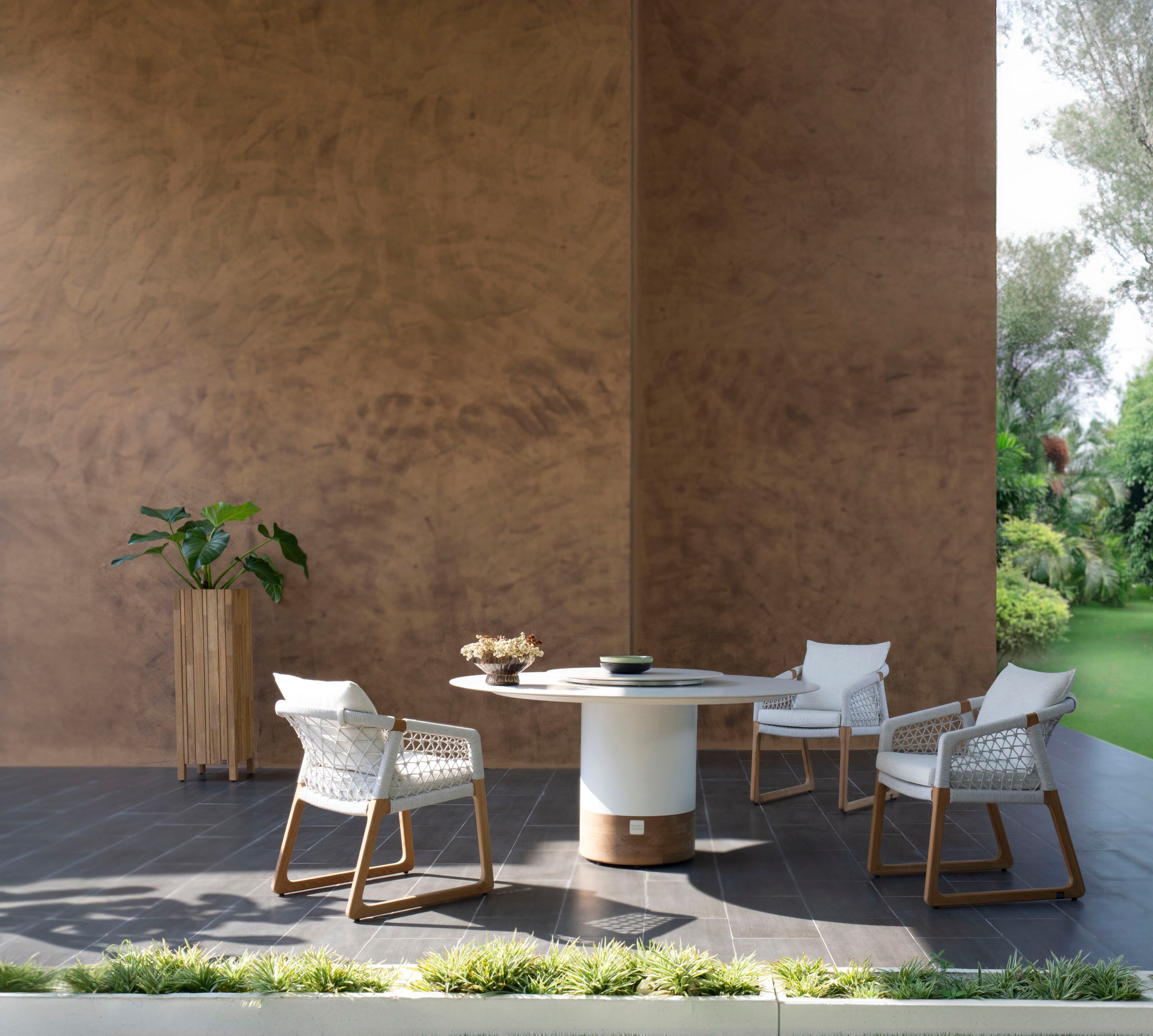 Садовый стул с подлокотниками MAMAGREEN Labuan ARCH-00133565 - Вид №4