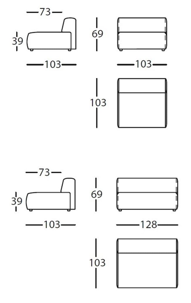 Хлопковое кресло SANCAL ARCH-00117761 - Вид №7