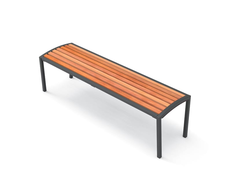 Деревянная скамья без спинки City Design ARCH-00007376