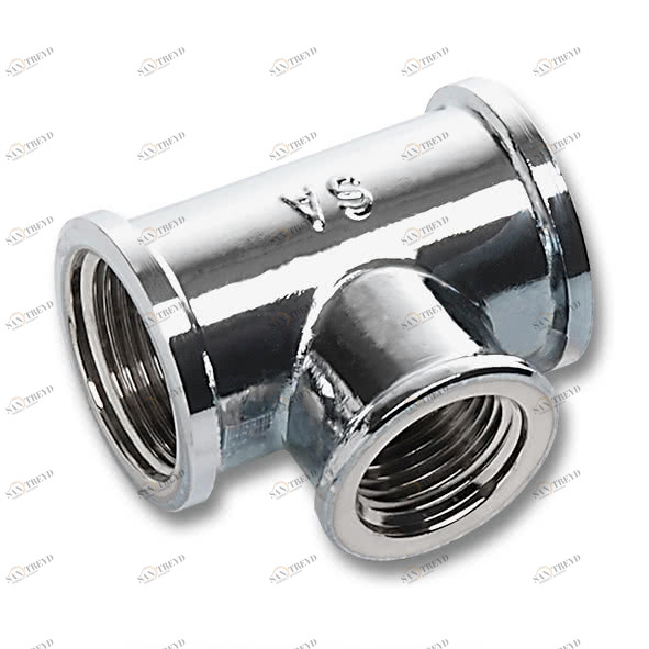 26263412C SANHA 626 тройник редукц., ВР хромированная латунь 3/4x1/2 мм 