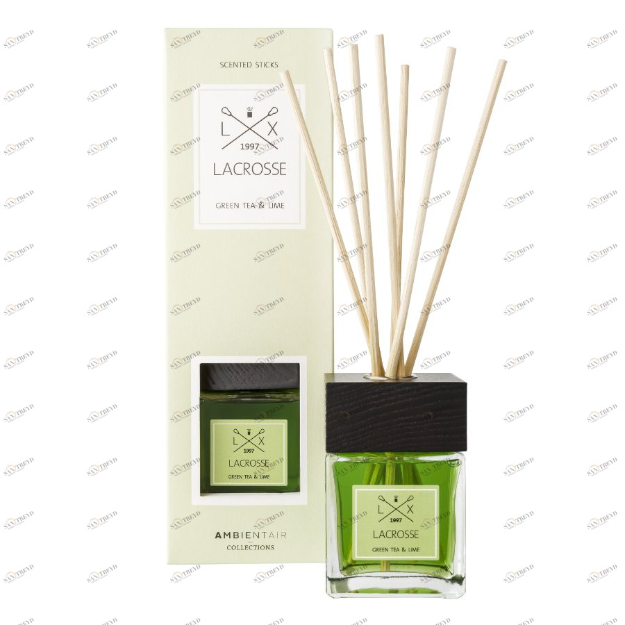Аромат для дома 200 мл "Зеленый чай & лайм" Lacrosse AMBIENTAIR  00-3881046 Зеленый 