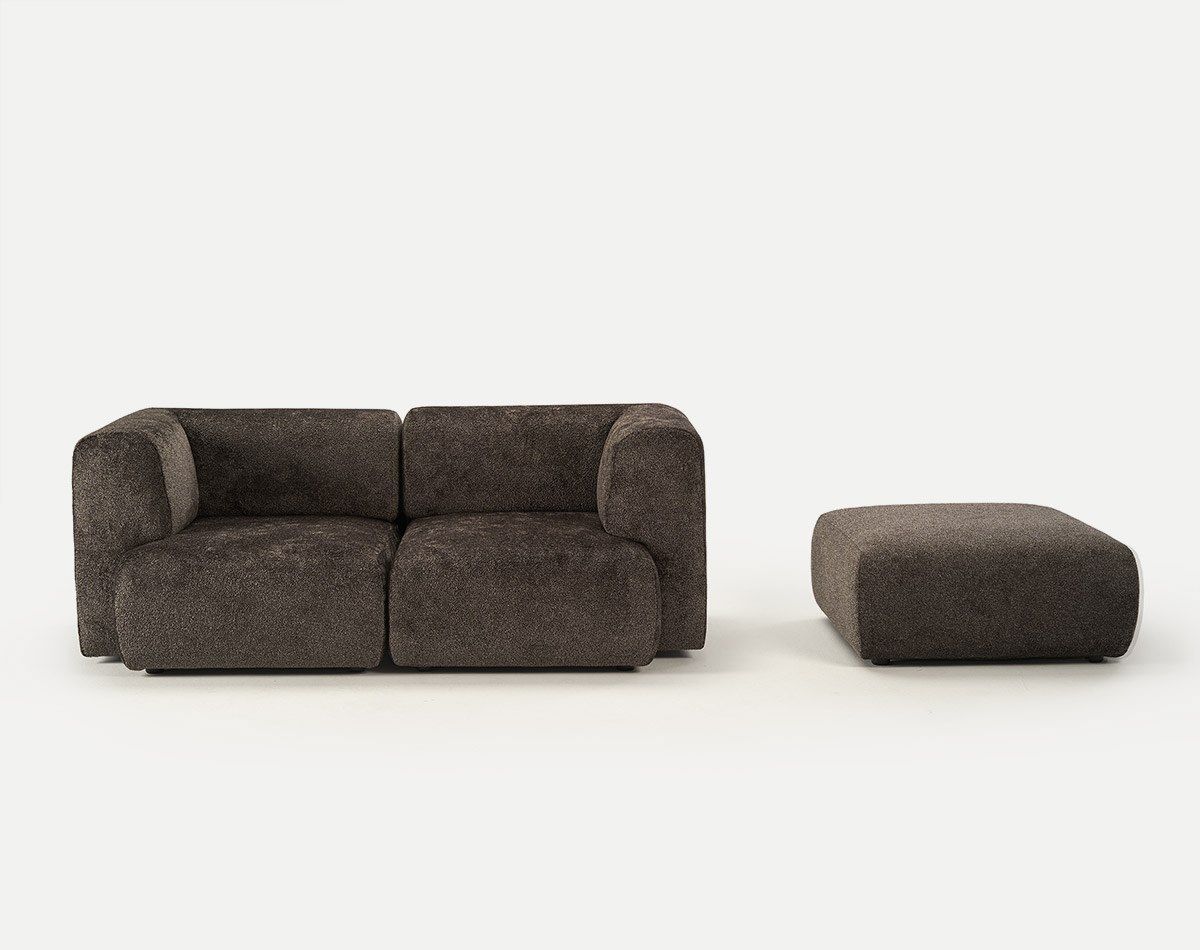 Прямоугольный хлопковый пуф SANCAL ARCH-00005319 - Вид №1