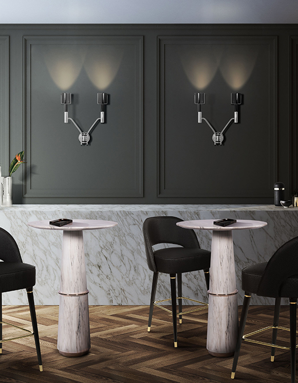 Барные стулья и табуреты Collins Bar Chair Covethouse ESSENTIAL HOME  - Вид №7