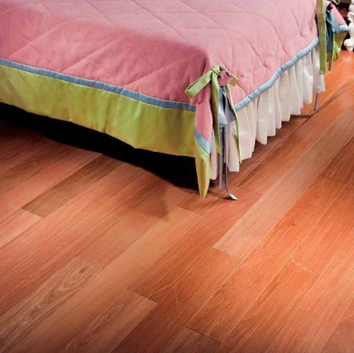 Массивная доска Parketoff Экзотика Кемпас Натур (Гладкая) 910х122 мм 2600300434 - Вид №2