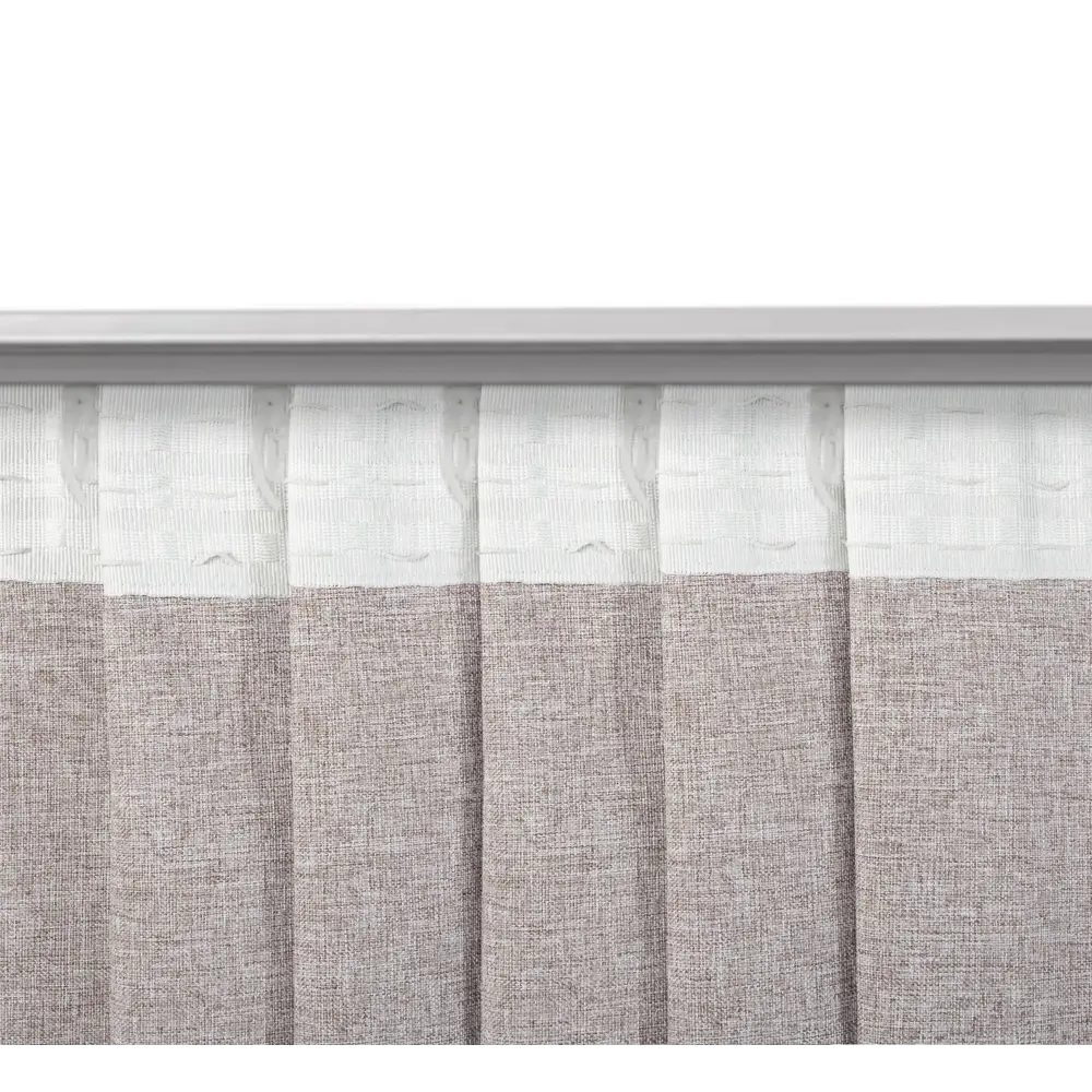 Штора на ленте Ника 200x270 см цвет бежевый СТОЛИЦА ТЕКСТИЛЯ STLM-2144091 - Вид №8