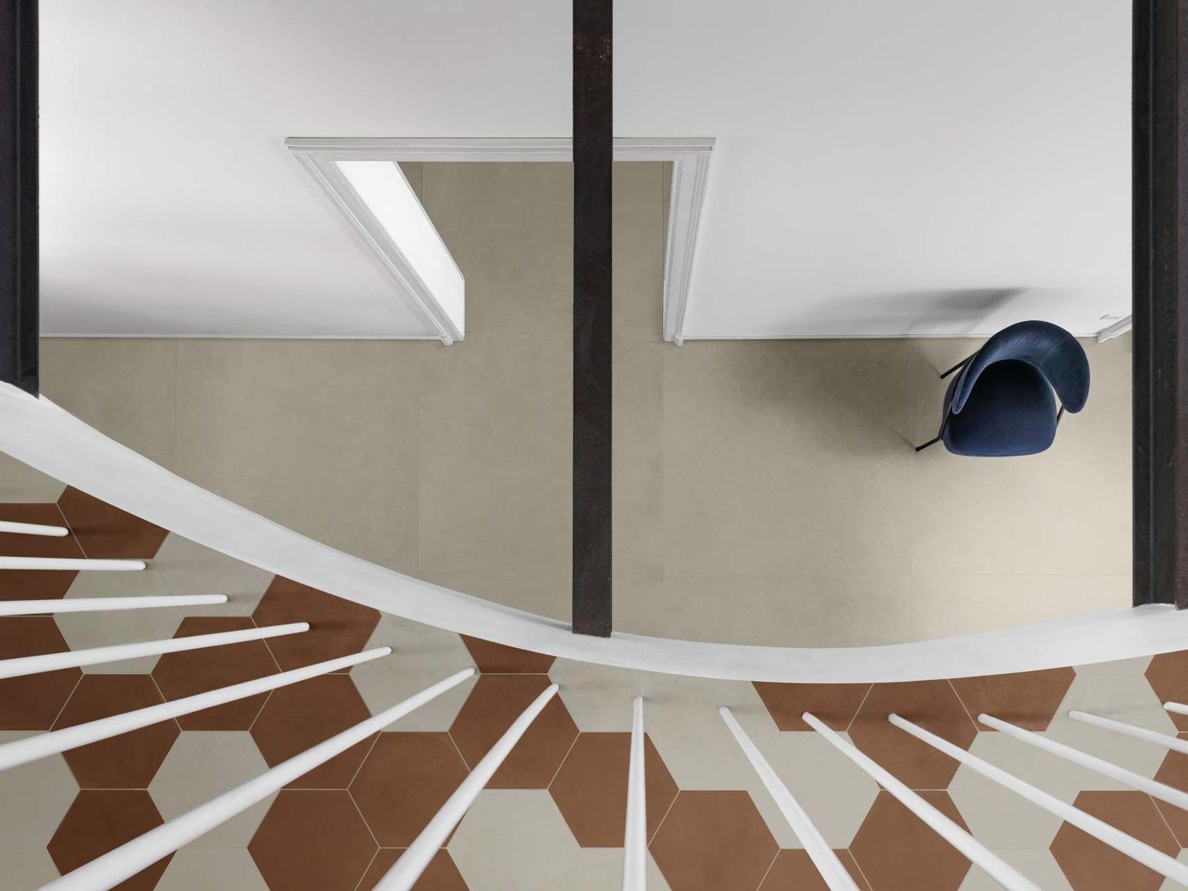 Цемент эффект крытый и открытый керамогранит пол MARAZZI Cementum ARCH-00110382 - Вид №1