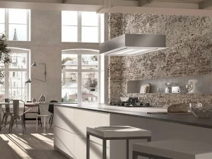 FABER Встроенная металлическая островная вытяжка в современном стиле с активированным углем  110.0324.939