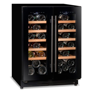 9988984 Винный шкаф Climadiff CBU40D1B черный