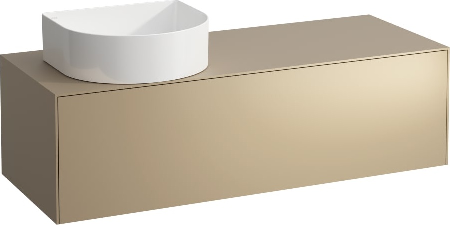 H4054220340401 Шкафчик, 1 ящик, совместим с раковиной-чашей 812340, 812341, 812342, 812343, с отверстием слева LAUFEN PRO