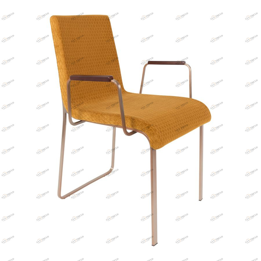 Кресло Flor оранжевое Dutchbone 1200130