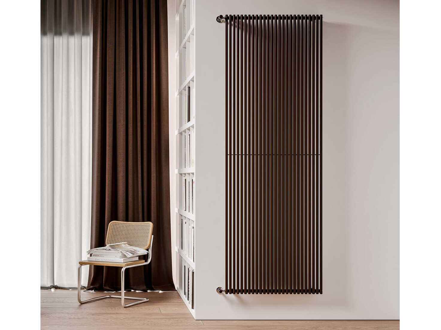 Стальной модульный вертикальный мебельный радиатор Irsap Арфа ARCH-00082285