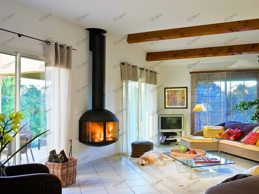 Focus creation Настенный дровяной камин Edofocus sun-id-1407008