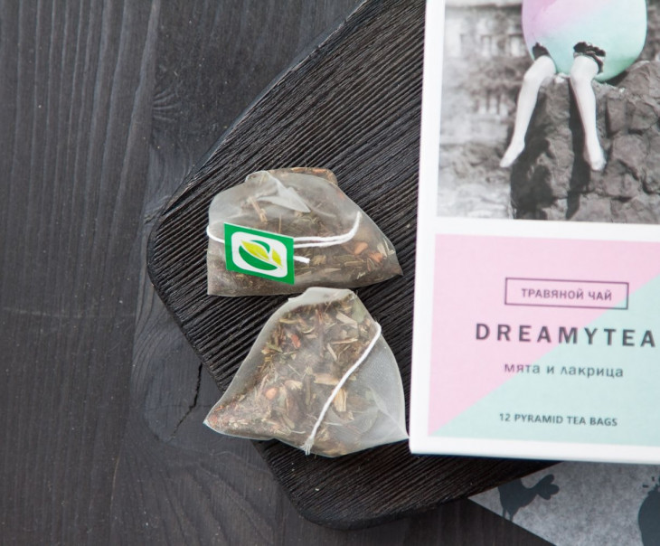 7972 Травяной чай "DREAMYTEA" Мята и лакрица Вкусляндия  - Вид №2
