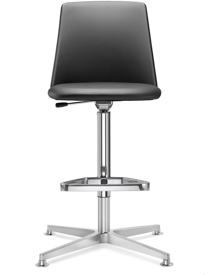 LD Seating Кожаный табурет с газлифтом Melody chair 367, f34-n6 - Вид №3