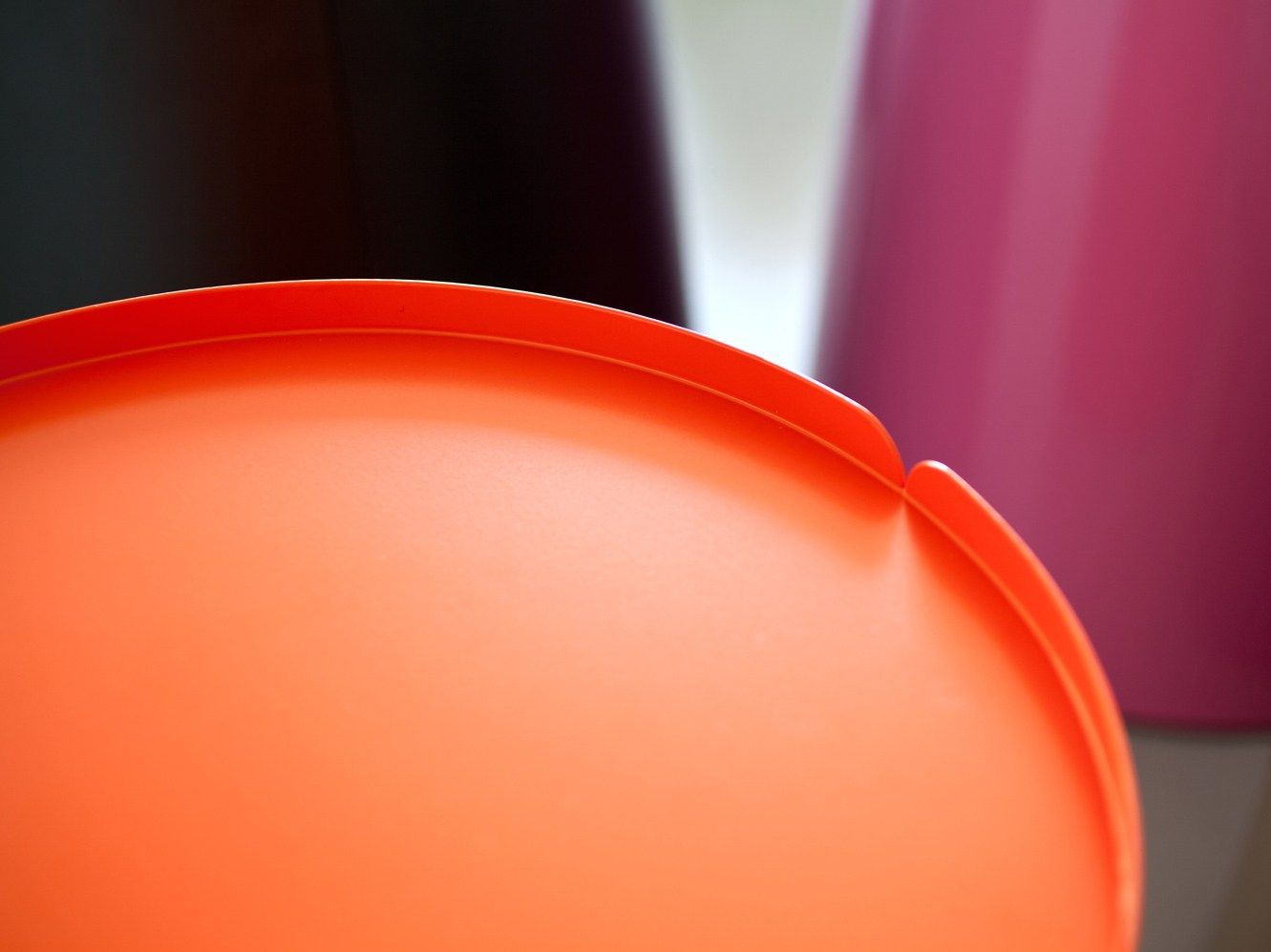 Круглый металлический журнальный столик для контракта с колесами MEMEDESIGN BOBINO ARCH-00121162 - Вид №2