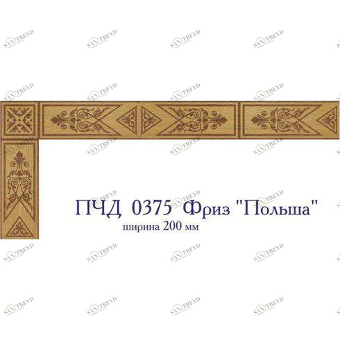 Художественный паркет Da Vinci Паркетный Бордюр 26-057 Орех Европейский (Грецкий) Селект (Гладкая) х мм 26011057