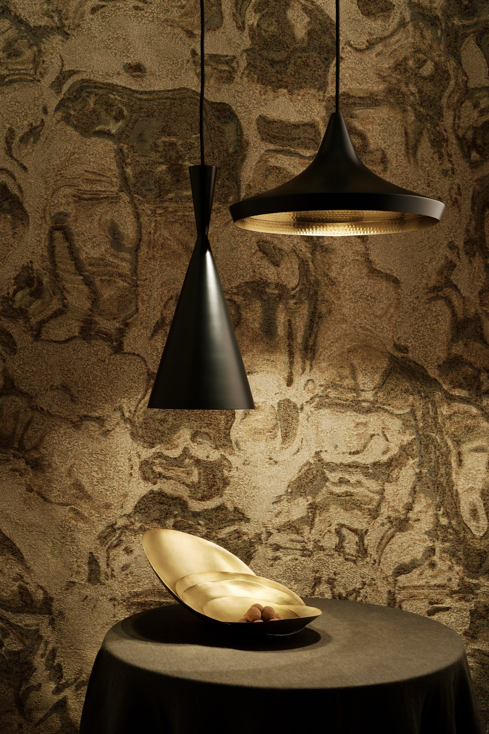 Латунный светодиодный подвесной светильник Tom Dixon Beat ARCH-00056827 - Вид №25