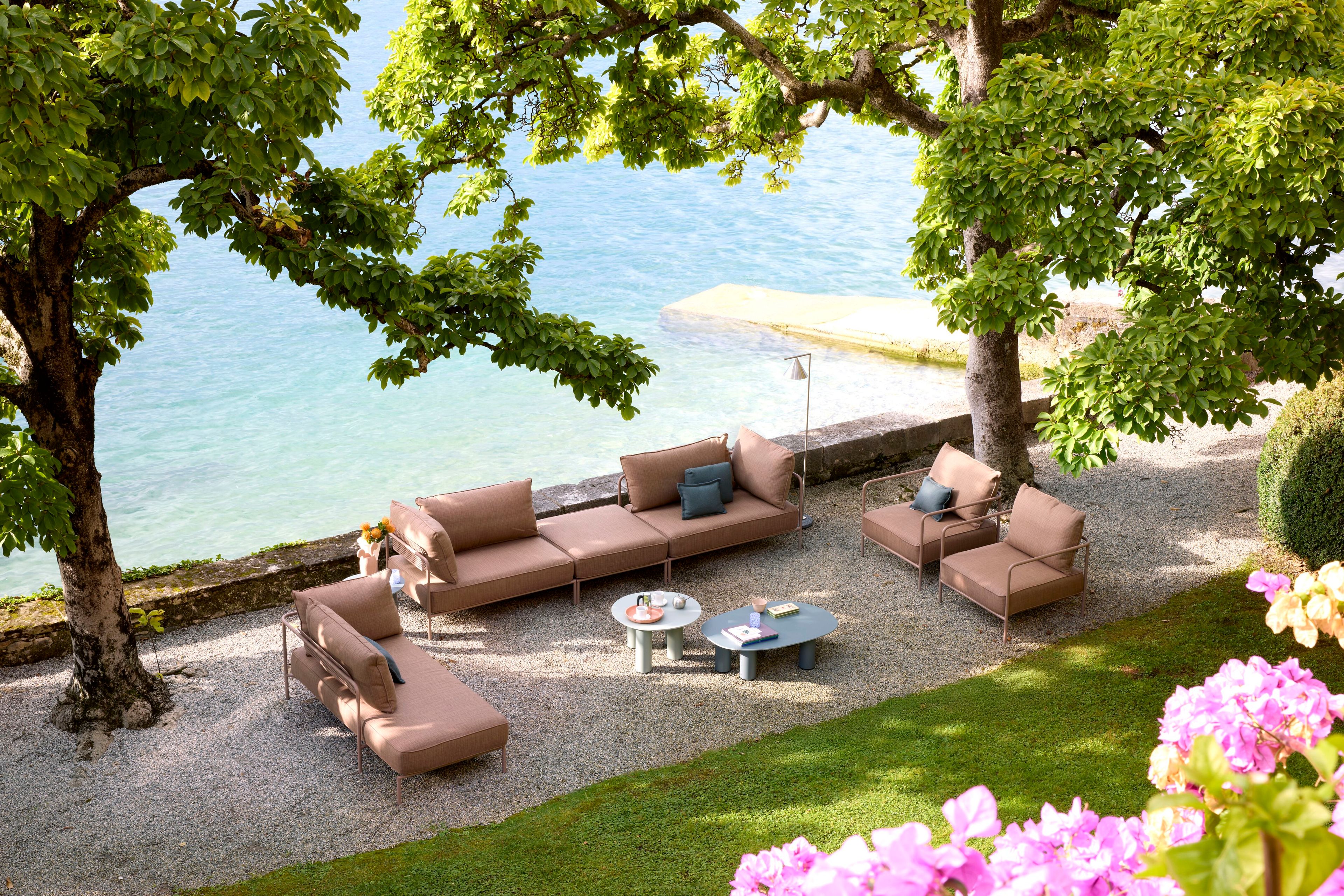 Стальной и тканевый садовый пуф S-CAB лоскут ARCH-00151131 - Вид №6