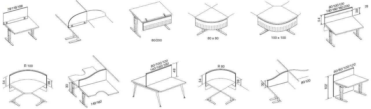 Archiutti стол письменный Kayo sun-id-1418111 - Вид №7