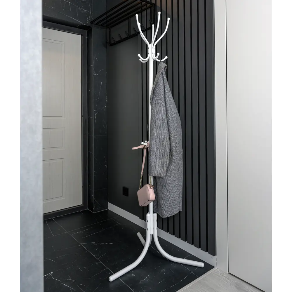 Вешалка напольная Nika ВК5-LM/МБ в стиле ретро для прихожей 88883296 Напольная вешалка STLM-1098091 - Вид №2